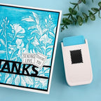 BAOFALI 2Pcs/Set 1X0.8inch Rectangular Postage Stamp - Image 8