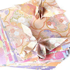 Origami Paper Kit 100 Sheets 6 Inch Square Double Sided Color 20 Vivid Colors - Image 5