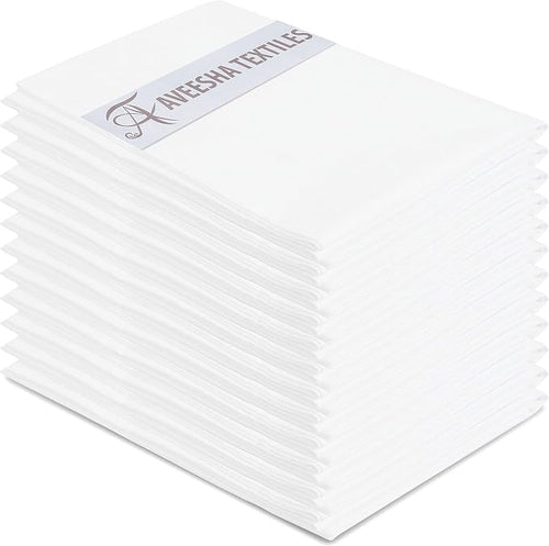 Aveesha 12 Pack Poly Cotton Pillow Cases by Aveesha
