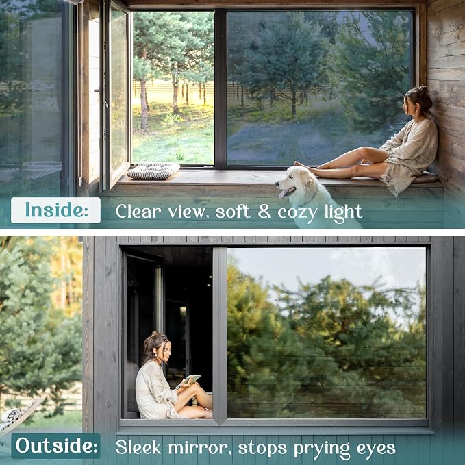 Haton Window Privacy Film One Way Window Tint - Image 3