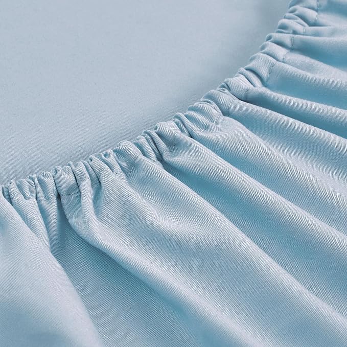 FreshCulture King Fitted Sheets, Bulk Pack of 6, Deep Pocket, Soft Microfiber - Image 2