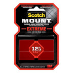 Scotch Extreme Mounting Strips, Double-Sided Heavy Duty Tape, 8 Strips by Unknown
