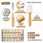Wood Carving Kit, Sharp Cr-V 60 Steel Blades, Wood Chisel Sets - Image 5