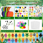 WATINC 24Pcs Hand Puppet Making Kit - Image 3