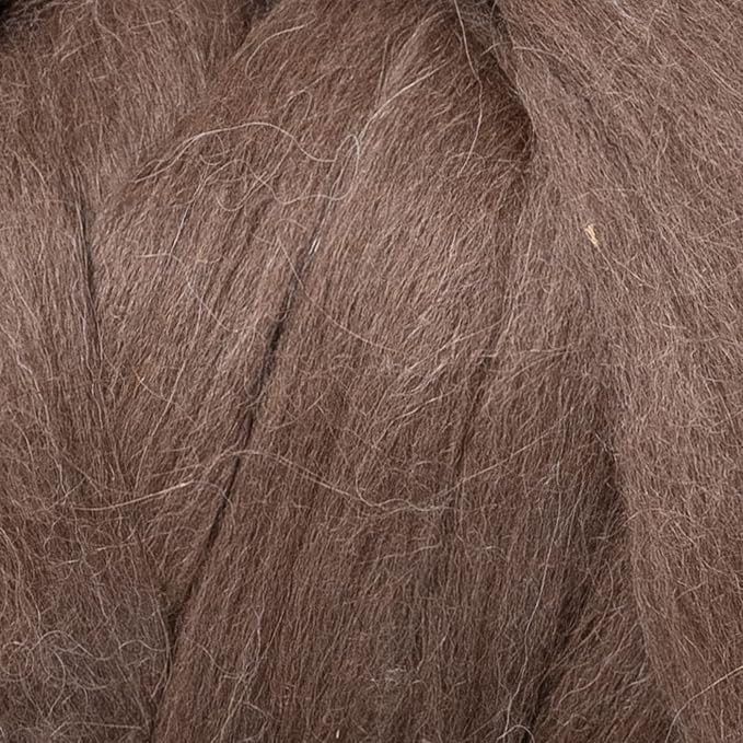 Llama Wool roving, 1 lb. Best for Needle Felting, handcrafts and Spinning. - Image 4