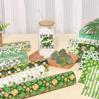 Tintnut St. Patrick's Permanent Vinyl 12 Pcs 12x10in Clover Pattern Vinyl | - Image 6