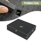 4 Pack Gun Case Foams-16 x 12 x 2 Inch Pick and Pluck Shadow Packing Foam Sheets - Image 2