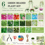 kdafio Beaded Plant Kit, Beaded Flower Kit - Image 2