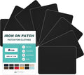 Iron on Patches for Clothes, 8 Pieces Patches for Cloth, 100% Cotton Fabric by ForABetterHomeLife
