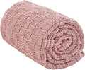 Knitted Weighted Blanket Adult, No Beads Heavy Blanket 60” x 80'' 12lbs by Unknown