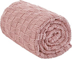 Knitted Weighted Blanket Adult, No Beads Heavy Blanket 60” x 80'' 12lbs by Unknown
