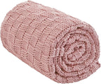 Knitted Weighted Blanket Adults, No Beads Heavy Blanket 40” x 60'' 7lbs by Unknown