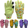 Thorn Proof&Puncture Resistant Gardening Gloves with Grip,Garden Gloves for Women, Leather Work Gloves,Gifts