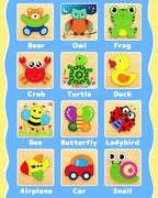 Bekayshad Wooden Puzzles Toddler Toys Gifts - Image 4