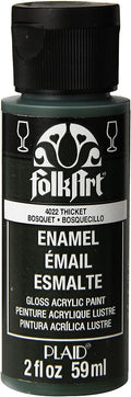 FolkArt Enamel Glass & Ceramic Paint in Assorted Colors by FolkArt
