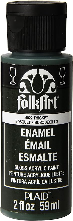 FolkArt Enamel Glass & Ceramic Paint in Assorted Colors by FolkArt