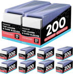2000 Card Sleeves Top Loaders for Cards, Baseball Card Protectors, Trading Card by Zenowick