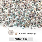 YISZM 2LB Succulent and Cactus Gravel Pebbles, 1/5 Inch Natural Decorative - Image 2
