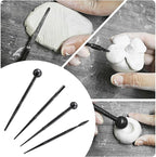 EIGTWEN 100ml Air Dry Clay Glaze and 29pcs Clay Tools Kit, Gloss Varnish | - Image 6