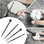 EIGTWEN 100ml Air Dry Clay Glaze and 29pcs Clay Tools Kit, Matte Varnish | - Image 6