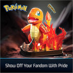4D Build Pokémon Charmander 3D Puzzle Model Kit, Desk Décor, Shelf Display - Image 6