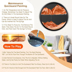 Mtadmai 24" Moving Sand Art, 3D Sand Art Pictures Deep Sea Sandscape Living - Image 5