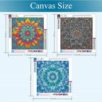 Gemozaic 3 Pack Diamond Painting Kits - Image 2