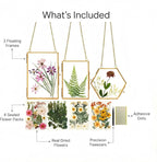 Relaxing Garden Pressed Flower Craft Kit - Image 2