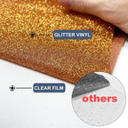 Bronze Glitter Heat Transfer Vinyl 12" x 15 ft HTV - Image 4