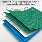 WORKLION 24" x 36" Large Self Healing PVC Cutting Mat, Double Sided, Gridded - Image 3