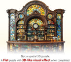 Classic Bar Puzzles Adults Gifts Wooden 200 Pieces 11.4 * 11.4in - Image 9
