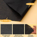 UzecPk Medium Weight 17" X 30yd Iron on Interfacing, Fusible Interfacing - Image 3