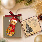 Orange Tabby Cat Ornament - Image 3