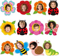 60pcs Summer Flower Theme Cutouts Flowers Bulletin Board Decorations Colorful by partygreeting