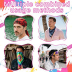 50 PCS 100% Cotton White Bandana bulk - Image 6