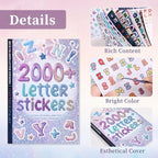 PAGEMORE 2000+ Pcs Alphabet Sticker - Image 2