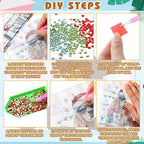Trandraft 13 Pcs Dog Seasonal Diamond Art Kits - Image 4