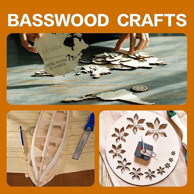 36 Pack Basswood Sheets 18"x12"x1/8", 3mm Basswood - Image 7