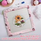 Rug Hooking Frame, Punch Needle Frame, Gripper Strip Frame, Cross Stitch Hoop - Image 2