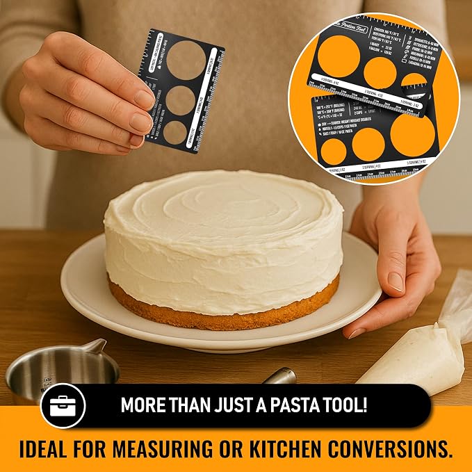 Pasta Measurer Tool – Stainless Steel Kitchen Gadget - Image 2