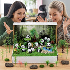 Teyva Daily 60 Pcs Panda Diorama Kit Habitat Project Box Set Bamboo Forest - Image 2