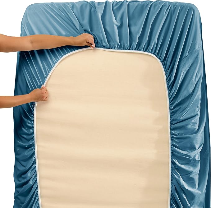 Hearth & Harbor Extra Deep Pocket Queen Sheets Sets - Image 4