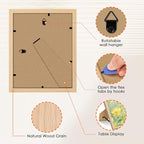 FIXSMITH 8x10 Picture Frame Bulk-6 Pack, Photo Frame - Image 3