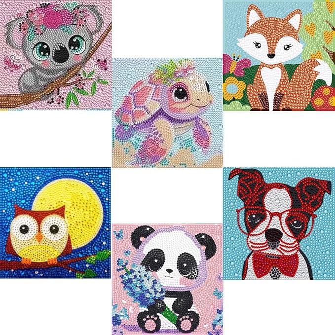 SHICERNHJ 6 Pack Diamond Painting Kits by Unknown