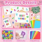 Letter Stickers, 3D Self-Adhesive Alphabet Stickers - Image 3