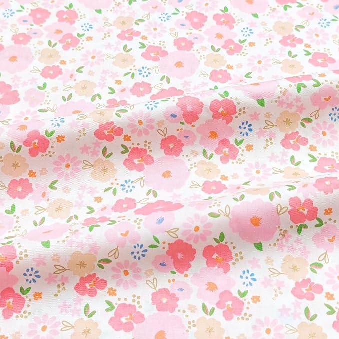 Light Weight Natural Cotton Fabric by The Yard DIY Making Supplies Quilting by LMAEZNER