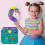 Skillmatics Poke-in Art – Magical Unicorn Dream Decor, DIY Wood Craft Kit | 5 - Image 6