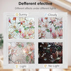 Ranzdn Window Privacy Film, Stained Glass, Static Cling, 23.6" x 78.7" | No - Image 7