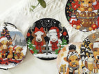 8 PCS Christmas Diamond Art Coasters Kits Highland Cows Coaster Kits | Diamond - Image 6