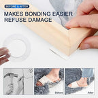 SANKEMU Double-Sided Tape Heavy Duty 9.84 FT x 1.18 in – Clear Removable - Image 4